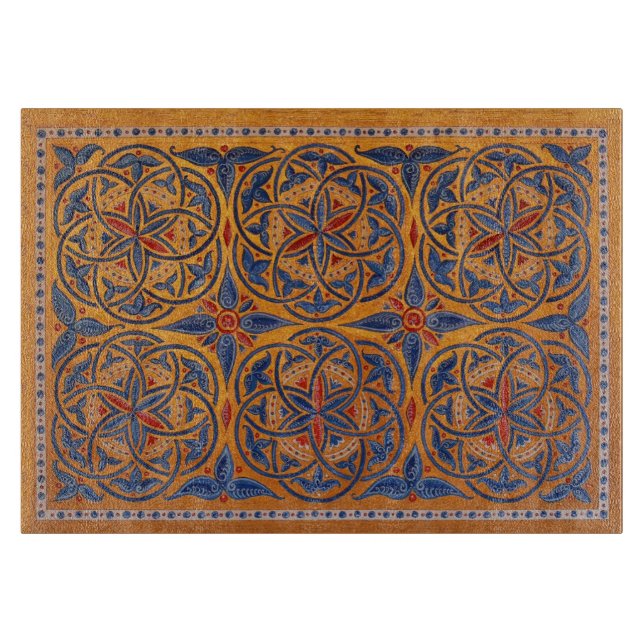 Mittelalterliche Kreise Schneidebrett (Vorderseite)