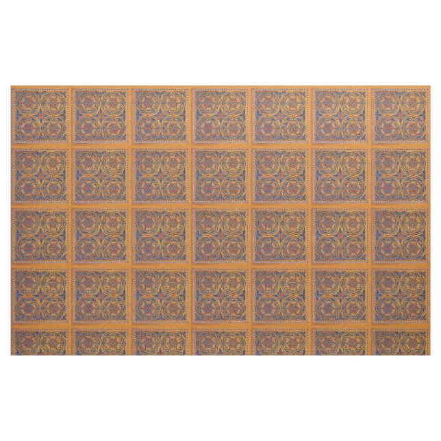 Mittelalterliche Kreise Stoff (Fat Quarter (45,7 x 55,9 cm))