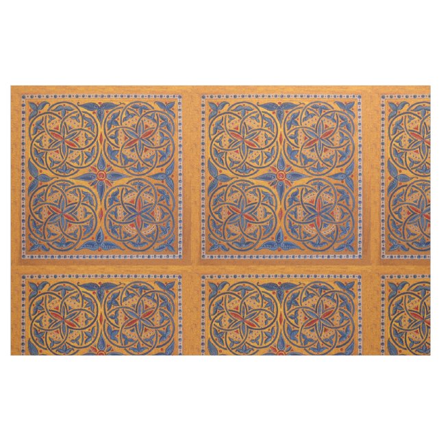 Mittelalterliche Kreise Stoff (Fat Quarter (45,7 x 55,9 cm))