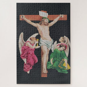 mittelalterliche Kreuzigung Jesu Christi Puzzle