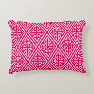 Mittelalterliche Kreuzmatratze - Fuchsia Pink Zierkissen