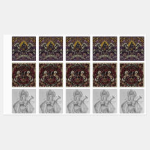 Mittelalterliche Labels