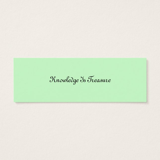 Mittelalterliche Lesezeichen-Karte (Rückseite)