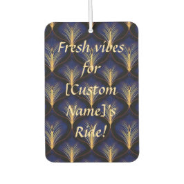 Mittelalterliche Marine mit Goldfedern Autolufterfrischer