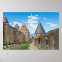 Mittelalterliche Mauern von Carcassonne