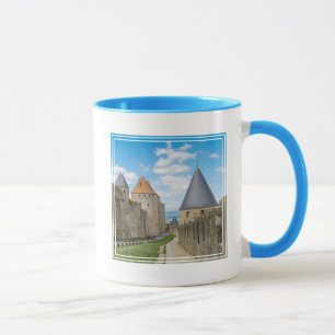 Mittelalterliche Mauern von Carcassonne Tasse