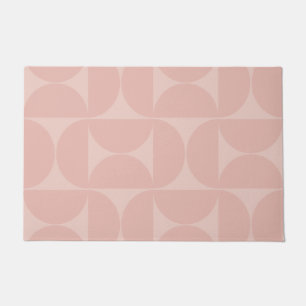 Mittelalterliche Moderne Abstrakte Muster Blush Pi Fußmatte