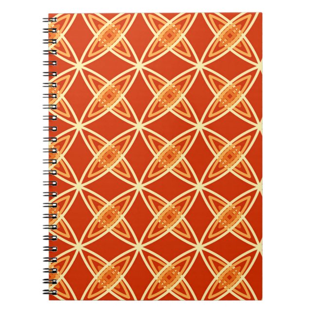 Mittelalterliche moderne Atomdruckerei - Mandarin  Notizblock (Vorderseite)