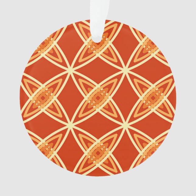 Mittelalterliche moderne Atomdruckerei - Mandarin  Ornament (Vorderseite)