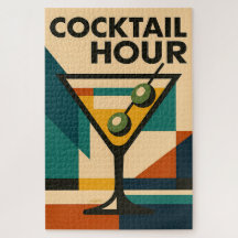 Mittelalterliche Moderne Bauhaus Cocktailstunde Ma