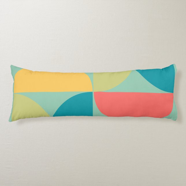 Mittelalterliche Moderne Bittersüße Senf und Olive Seitenschläferkissen (Vorderseite)