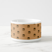 Mittelalterliche moderne braune Kaffeekanne