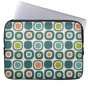 Mittelalterliche moderne Gartenweg-Muster Laptopschutzhülle