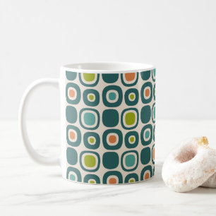 Mittelalterliche moderne Gartenwegmuster Kaffeetasse