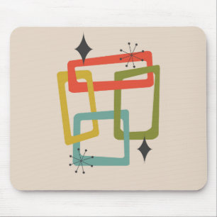 Mittelalterliche moderne geometrische Abstrakte Mousepad