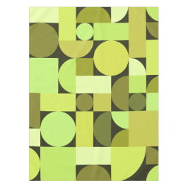 Mittelalterliche moderne geometrische Struktur Tischdecke