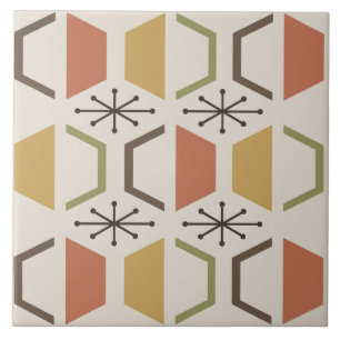 Mittelalterliche moderne Hexagons mehrfarbig Fliese