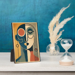 Mittelalterliche Moderne Kunst Abstrakt Nonkonform Fotoplatte