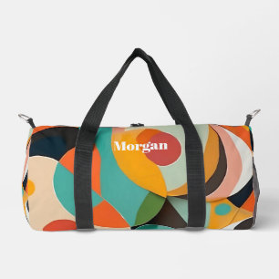 Mittelalterliche moderne Kunst, Name oder Monogram Duffle Bag