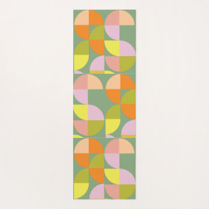 Mittelalterliche Moderne, leuchtende Farben Frisch Yogamatte