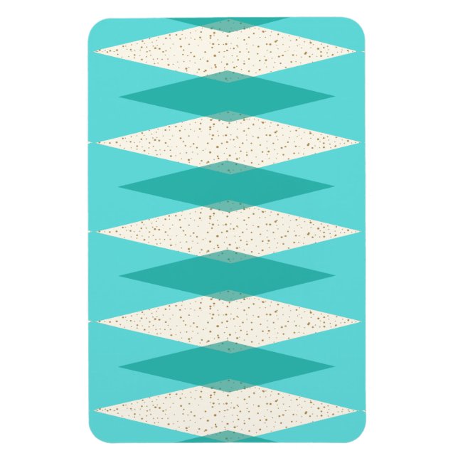 Mittelalterliche Moderne Raute Flexible Magnet (Vertikal)