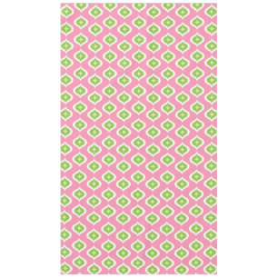Mittelalterliche moderne Retro rosa geometrische S Tischdecke