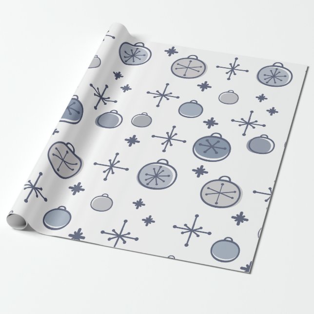 Mittelalterliche Moderne Retro Weihnachtsgeschicht Geschenkpapier (Ungerollt)