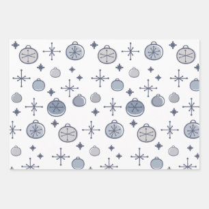 Mittelalterliche Moderne Retro Weihnachtsgeschicht Geschenkpapier Set