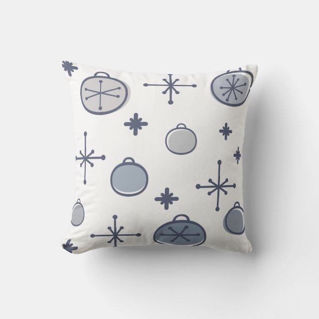 Mittelalterliche Moderne Retro Weihnachtsgeschicht Kissen (Vorderseite)