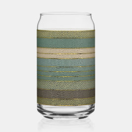 Mittelalterliche, moderne, verschmutzte Streifen d Dosenglas