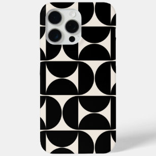 Mittelalterliche moderne Vintage Muster Schwarz/We Case-Mate iPhone Hülle