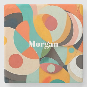 Mittelalterliche Monografie oder Name der Modernen Steinuntersetzer