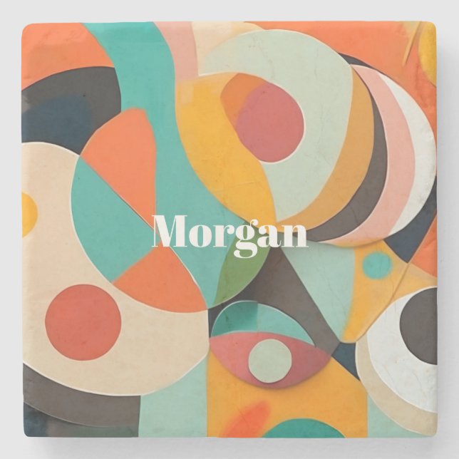 Mittelalterliche Monografie oder Name der Modernen Steinuntersetzer (Vorderseite)