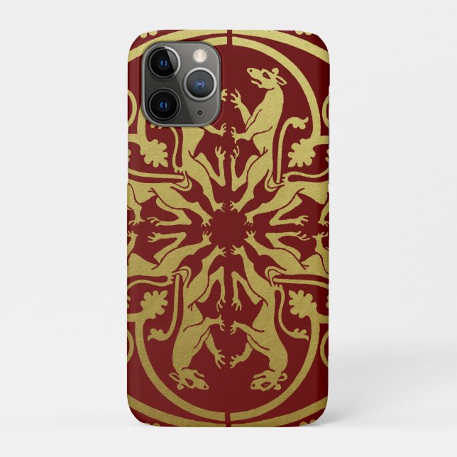 Mittelalterliche Renaissance Herald Lion Leopard M Case-Mate iPhone Hülle (Rückseite)