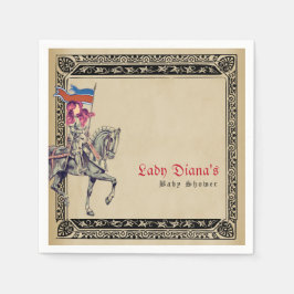 Mittelalterliche Renaissance Ritter Renfaire Babyd Serviette