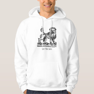 Mittelalterliche Renaissance Zodiac Symbol Leo The Hoodie