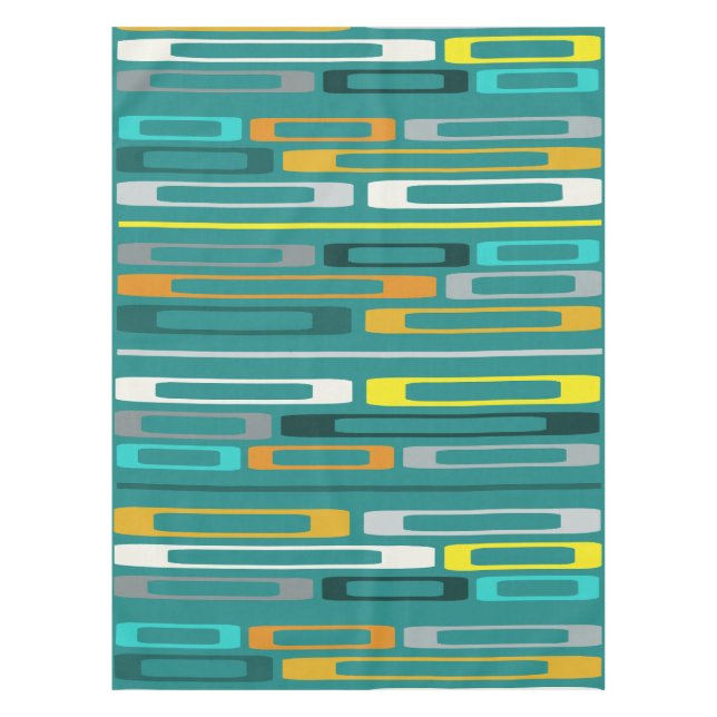 Mittelalterliche Retro-flache Felsen Türkisch Tischdecke (Vorderseite)