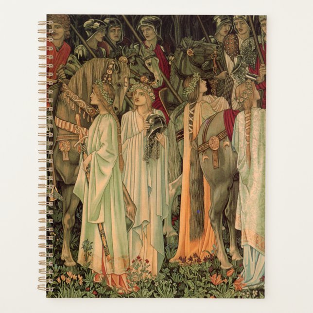 Mittelalterliche Ritter des Runden Tisches Planer (Vorderseite)