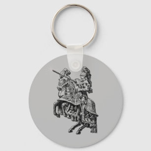 Mittelalterliche Ritter-Fantasie-Schlüsselanhänger Schlüsselanhänger