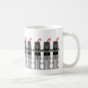 Mittelalterliche Ritter Kaffeetasse