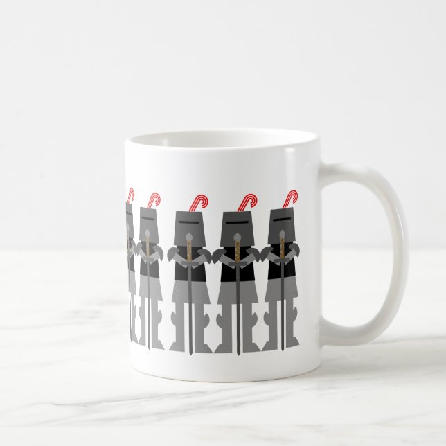 Mittelalterliche Ritter Kaffeetasse (Rechts)