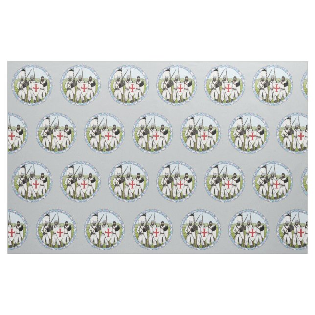 Mittelalterliche Ritter Stoff (Fat Quarter (45,7 x 55,9 cm))