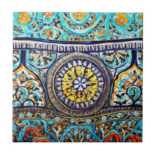 Mittelalterliche römisch-italienische Majolika Fliese