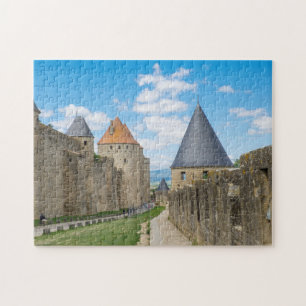 Mittelalterliche Stadtmauern von Carcassonne Puzzle