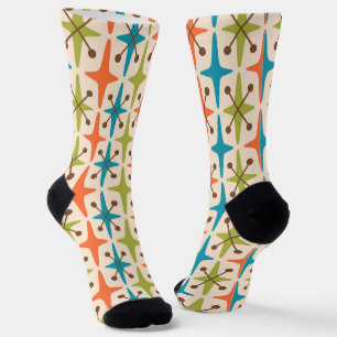 Mittelalterliche Sternenmuster-Kissenhülle im mode Socken