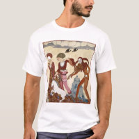 Mittelalterliche Szene durch Georges Barbier