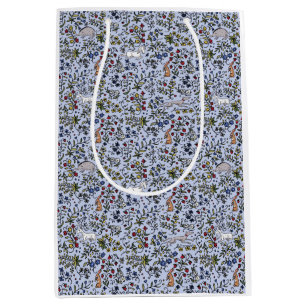 Mittelalterliche Tiere Mill flöst blauer Geschenks Mittlere Geschenktüte