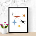 Mittelalterliche Vintage Retro Startort Abstrakte  Poster<br><div class="desc">Mittelalterliche Vintage Retro Startort Abstrakte Kunst</div>
