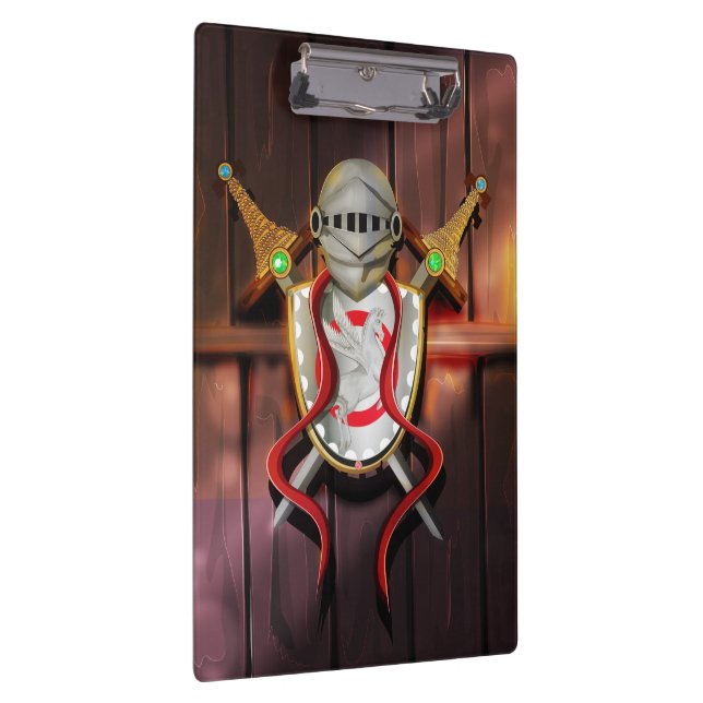 Mittelalterliche Wappen Klemmbrett (Rechts)