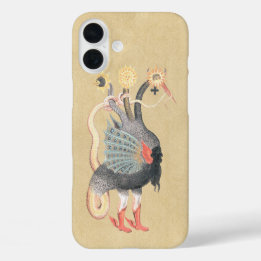 Mittelalterlicher Alchemie-Drache iPhone 16 Plus Hülle